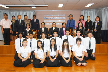Thai Bridgestone Co., Ltd. gave scholarships for various students