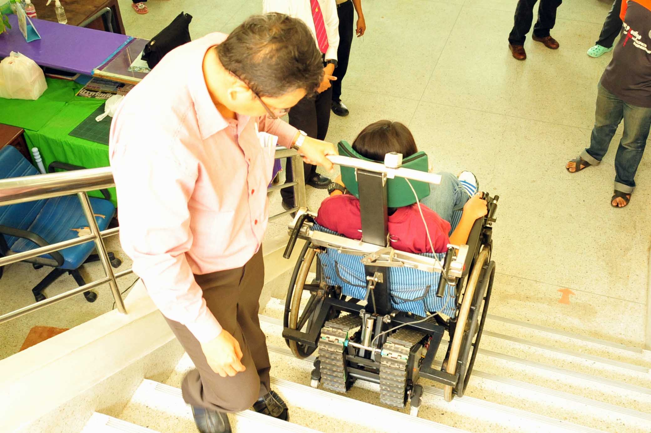 PMK Electric Power Wheelchair Upstairs An Innovation to Help Patients
