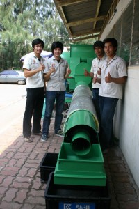 RMUTT students invented Shrimp Feed Pellet Mill, aims to cut cost