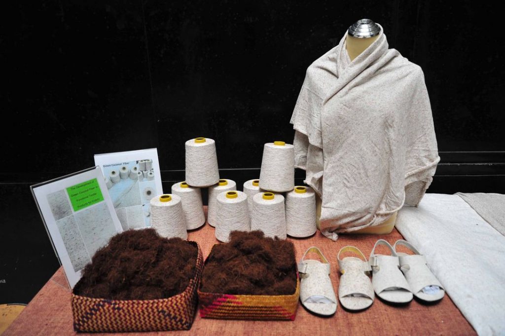 Thai Researchers Develop Green Coconut Fibers to Produce Functional Textile Products for the Elderly