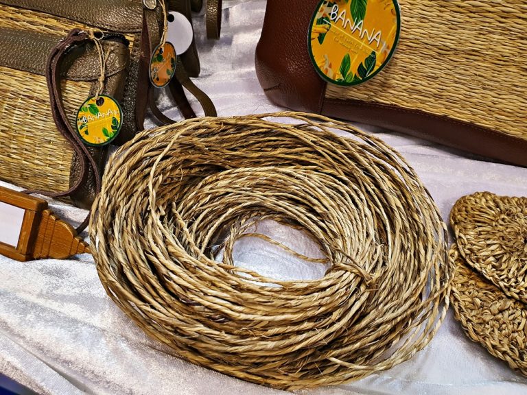 "Banana fiber" from waste to a commodity creating jobs and generating