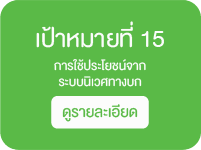 เป้าหมายที่ 15 การใช้ประโยชน์จากระบบนิเวศทางบก