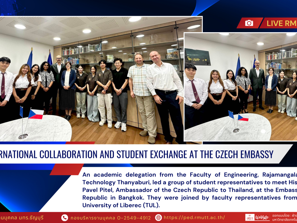 International Collaboration and Student Exchange at the Czech Embassy