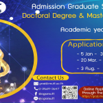 Graduate Student Admission Academic Year 2026