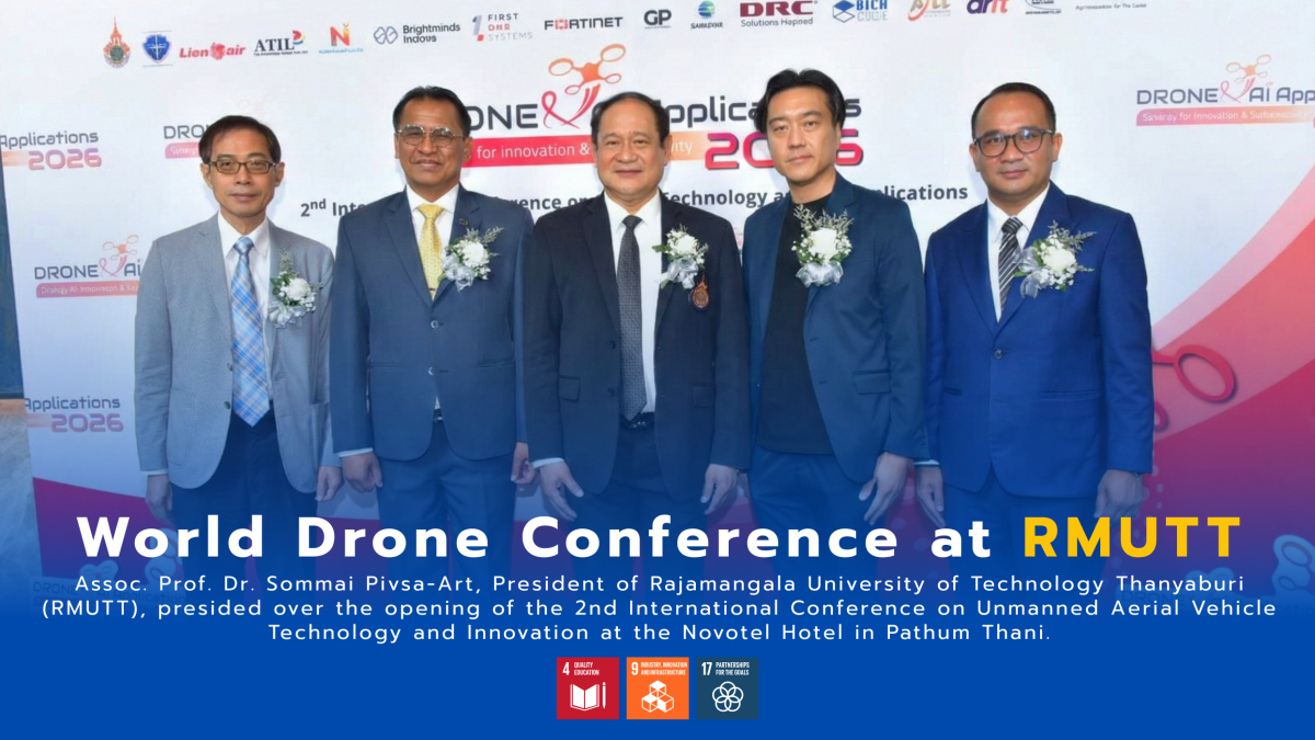World Drone Conference at RMUTT