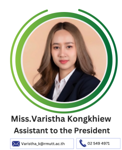 Miss.Varistha Kongkhiew